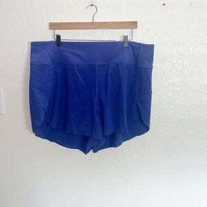 Athleta Women's Athletic Shorts in Vibrant Blue/purple
